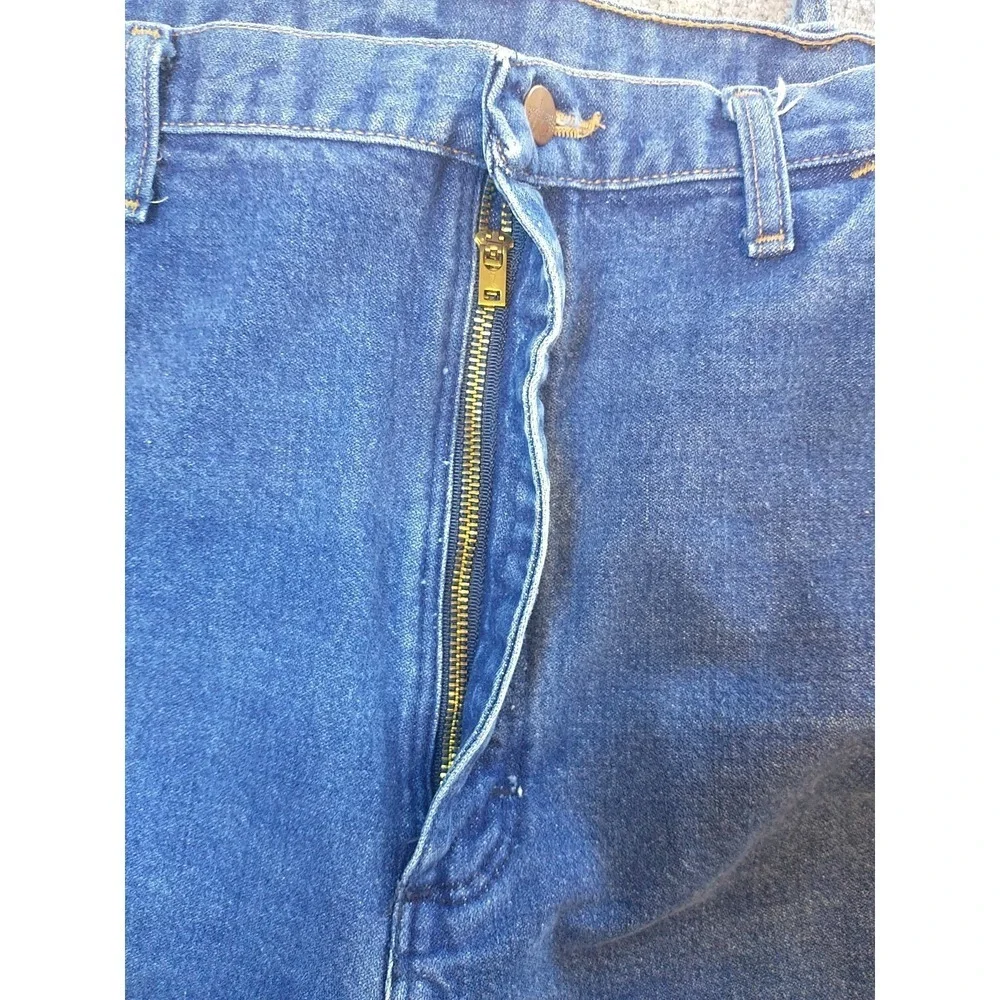 Wrangler 945NAV Vintage Cowboy Cut Jeans Mens 40x32 Blue Denim Made in USA